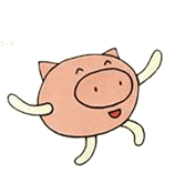 ぶたのキャラクター